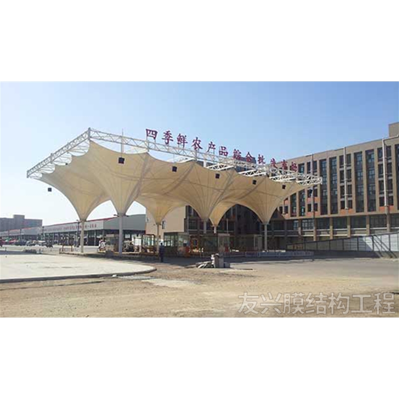 城鎮(zhèn)收費(fèi)站膜結(jié)構(gòu)